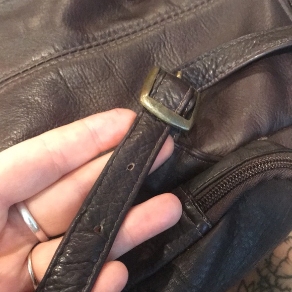 Genuine Leather Backpack - Picture 12 of 17